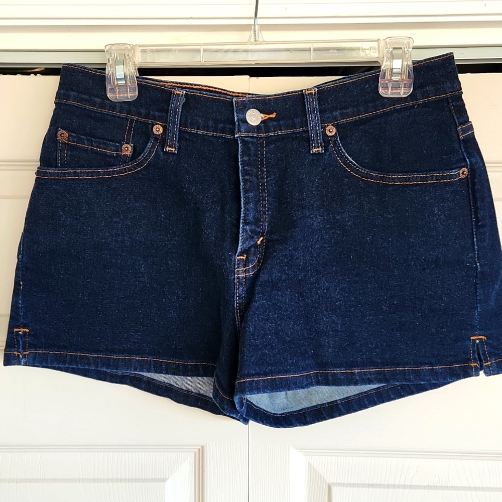 Levi Shorts Dark Denim